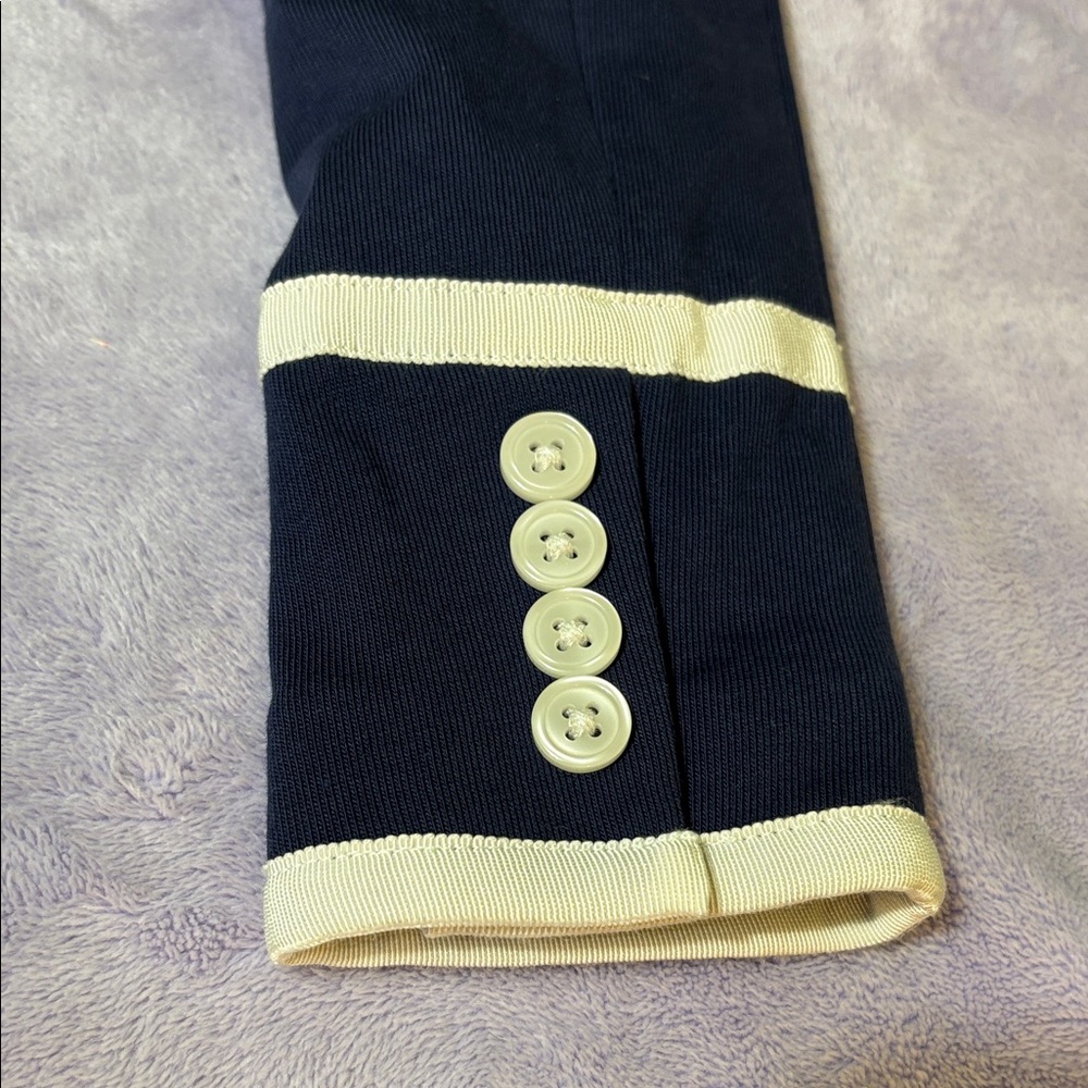 Polo by Ralph Lauren Kids Blazer in Deep Blue with White Accents - Picture 12 of 12